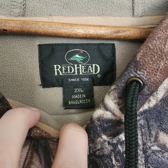 RedHead Camo Pull-Over Size 2XL - Picture 5 of 8